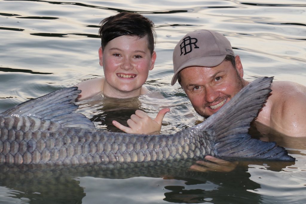 Paul Worsteling and son, Jet Worsteling