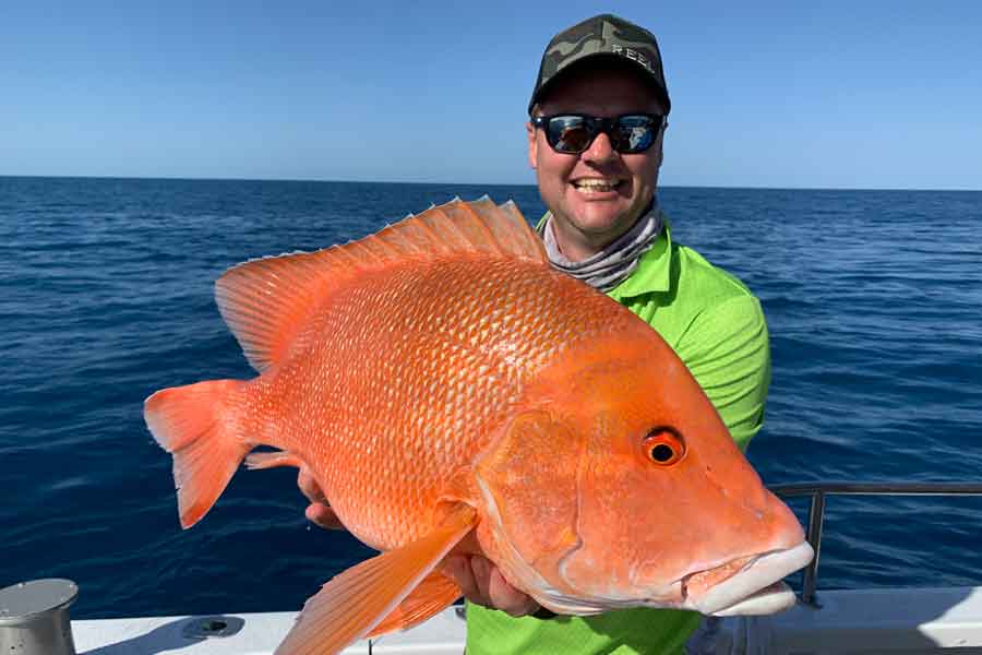 Paul Worsteling with a stunning fish