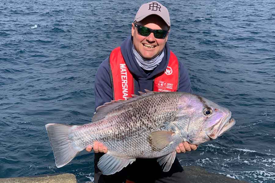 Paul Worsteling with a lovely fish
