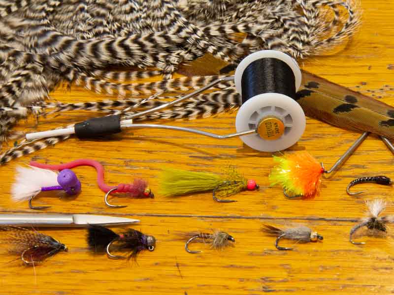 fly tying table